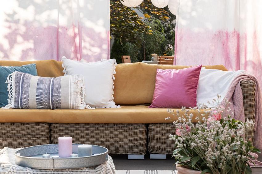 Cortinas de terraza decoración
