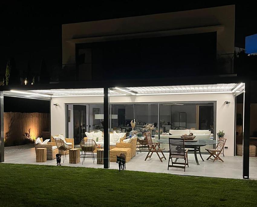 pergola noche