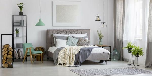 Transforma tu dormitorio cambiando el color de las cortinas