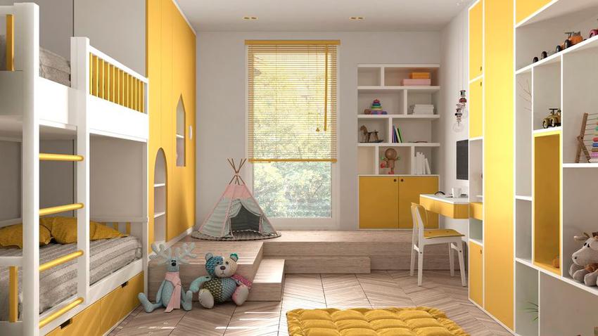 ¿Qué cortinas pongo en una habitación infantil?