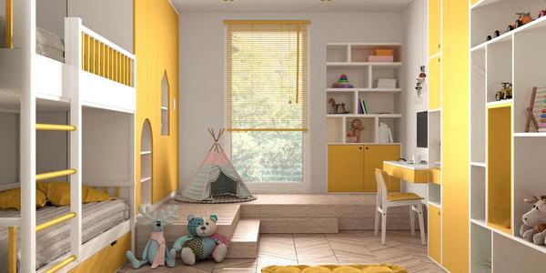 ¿Qué cortinas pongo en una habitación infantil?