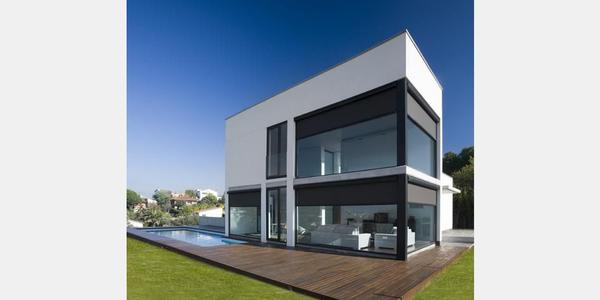 Viento problema cortina enrollable graventfix