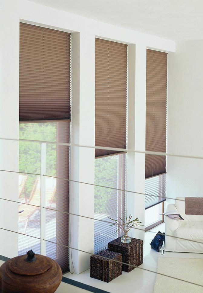 Cortinas pliasadas