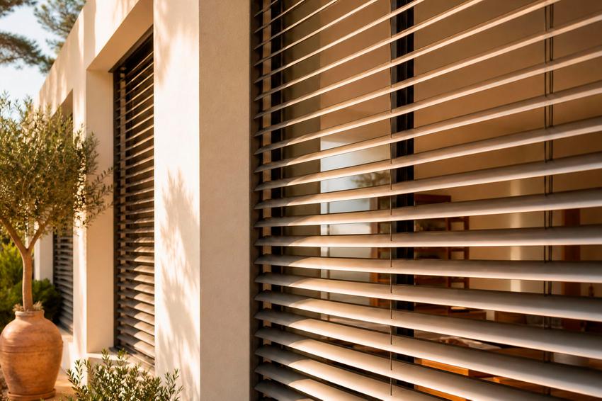 Venecianas de aluminio motorizadas: controla la luz con precision. En una sola pantalla