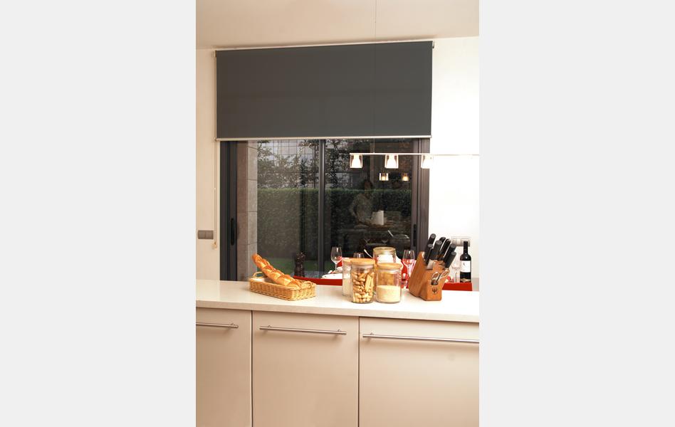 cortinas para cocina negras