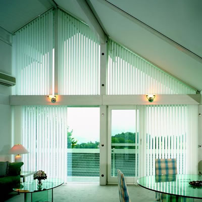 Landing - Cortinas verticales