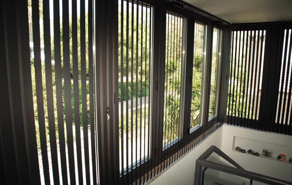 Cortinas verticales