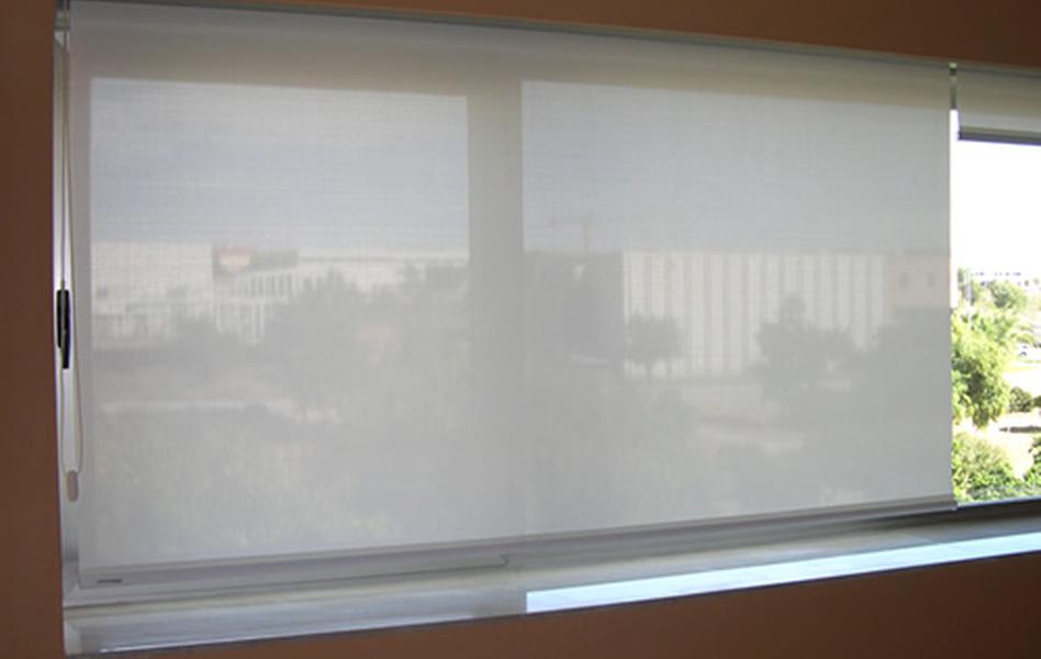 Oficinas Fulton cortinas enrollables