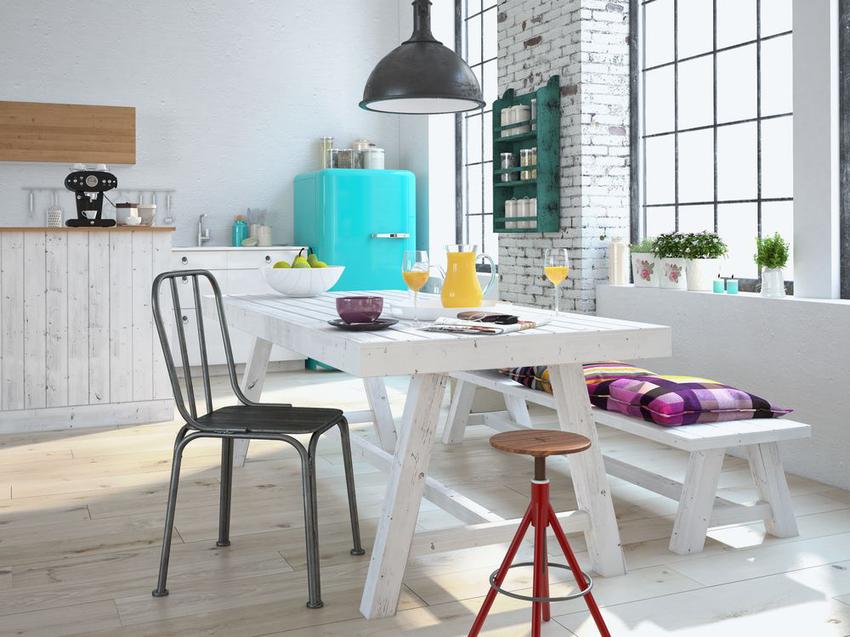 Todas las claves para decorar con estores cocina